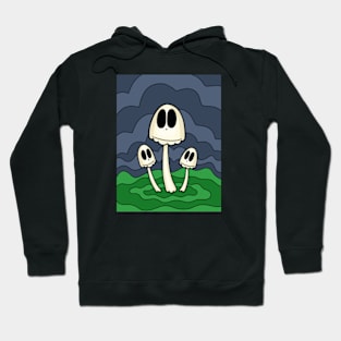 Ghost Choral Mushrooms (Not A Real Mushroom) Hoodie